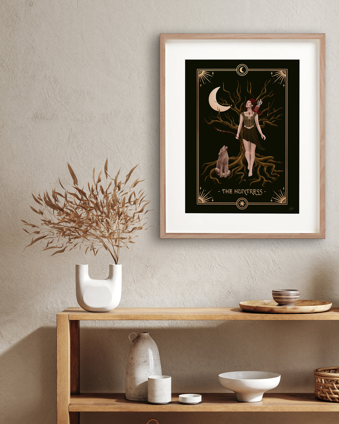 The Huntress Fine Art Print