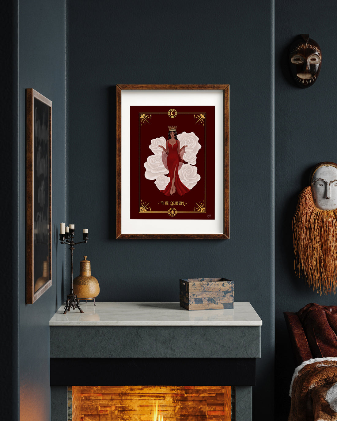 The Queen Fine Art Print