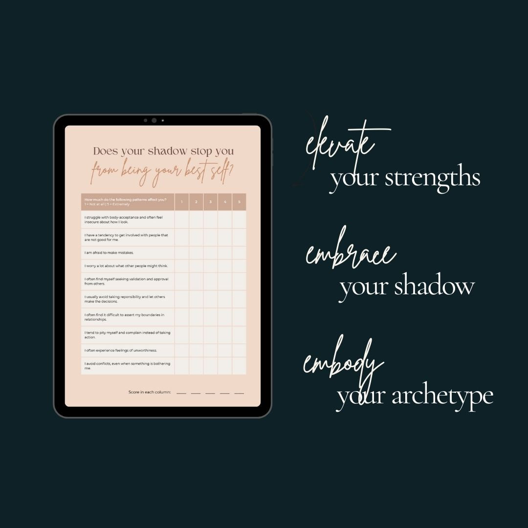 Lover Archetype Workbook