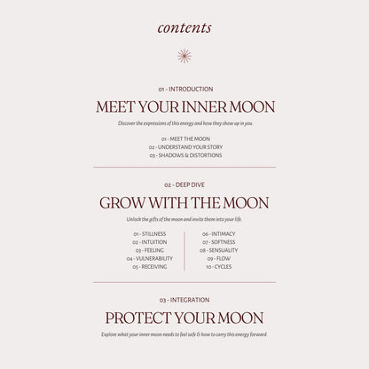 You Are The Moon | Feminine Energy Workbook